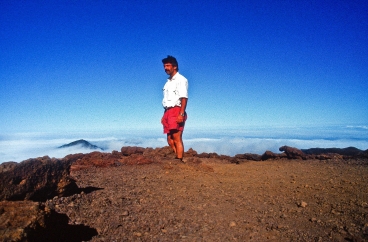 Gipfel des Haleakala Krater, Maui, Hawaii, USA
